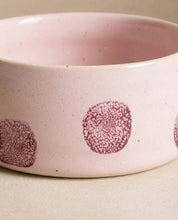 Pink Pop Dots Pet Bowl 16.5cm - 2 Pieces Set