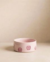 Pink Pop Dots Pet Bowl 16.5cm - 2 Pieces Set