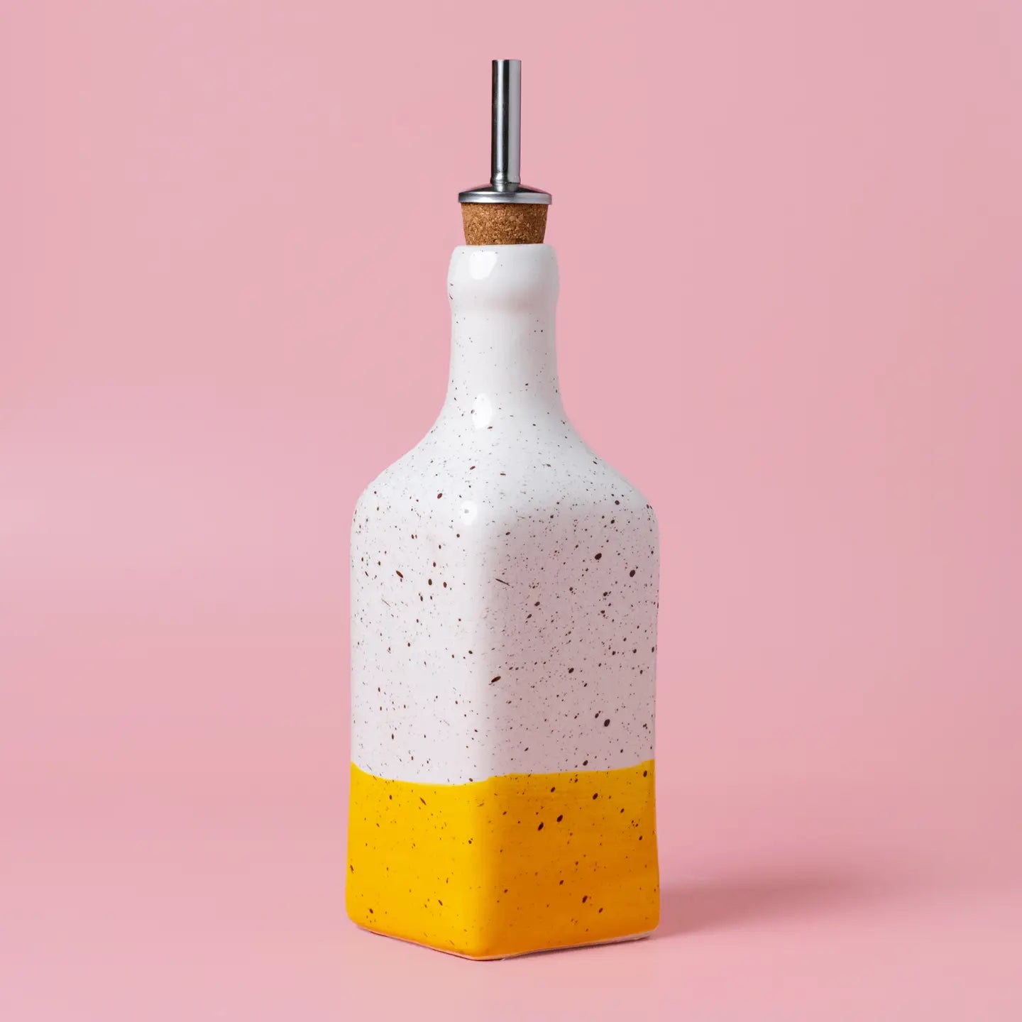 Ceramic Oil Dispenser 375ml - Cinnamon – Handmade Oil Dispenser by Alfar Tierra Cocida - Kúbome