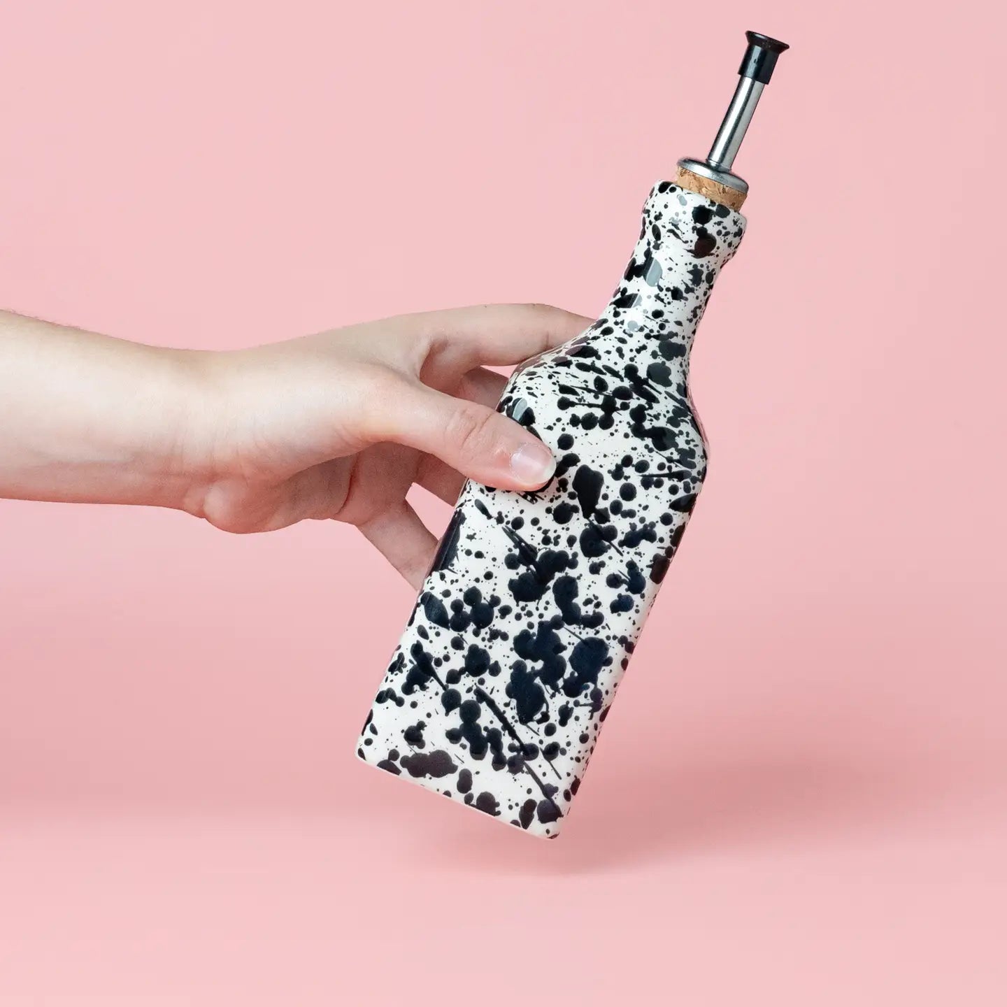 Ceramic Oil Dispenser 375ml - Galaxy – Handmade Oil Dispenser by Alfar Tierra Cocida - Kúbome