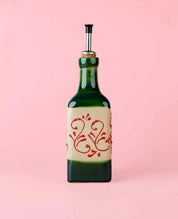 Ceramic Oil Dispenser 475ml - Alhambra – Handmade Oil Dispenser by Alfar Tierra Cocida - Kúbome