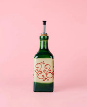 Ceramic Oil Dispenser 475ml - Alhambra – Handmade Oil Dispenser by Alfar Tierra Cocida - Kúbome
