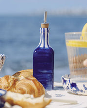 Ceramic Oil Dispenser 475ml - Costa Azul – Handmade Oil Dispenser by Alfar Tierra Cocida - Kúbome