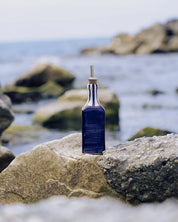 Ceramic Oil Dispenser 475ml - Costa Azul – Handmade Oil Dispenser by Alfar Tierra Cocida - Kúbome