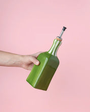 Ceramic Oil Dispenser 475ml - Roots – Handmade Oil Dispenser by Alfar Tierra Cocida - Kúbome