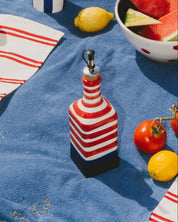 Ceramic Oil Dispenser 475ml - Tomates – Handmade Oil Dispenser by Alfar Tierra Cocida - Kúbome