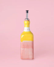 Ceramic Oil Dispenser 475ml - Valentina – Handmade Oil Dispenser by Alfar Tierra Cocida - Kúbome