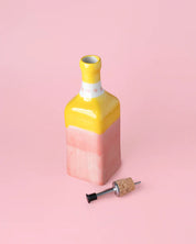 Ceramic Oil Dispenser 475ml - Valentina – Handmade Oil Dispenser by Alfar Tierra Cocida - Kúbome