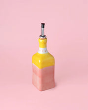 Ceramic Oil Dispenser 475ml - Valentina – Handmade Oil Dispenser by Alfar Tierra Cocida - Kúbome