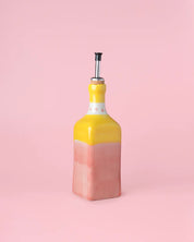 Ceramic Oil Dispenser 475ml - Valentina – Handmade Oil Dispenser by Alfar Tierra Cocida - Kúbome