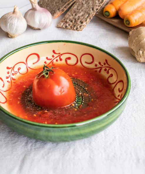 Large Ceramic Grater Plate - Alhambra – Handmade Grater by Alfar Tierra Cocida - Kúbome