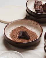 Large Ceramic Grater Plate - Brownie