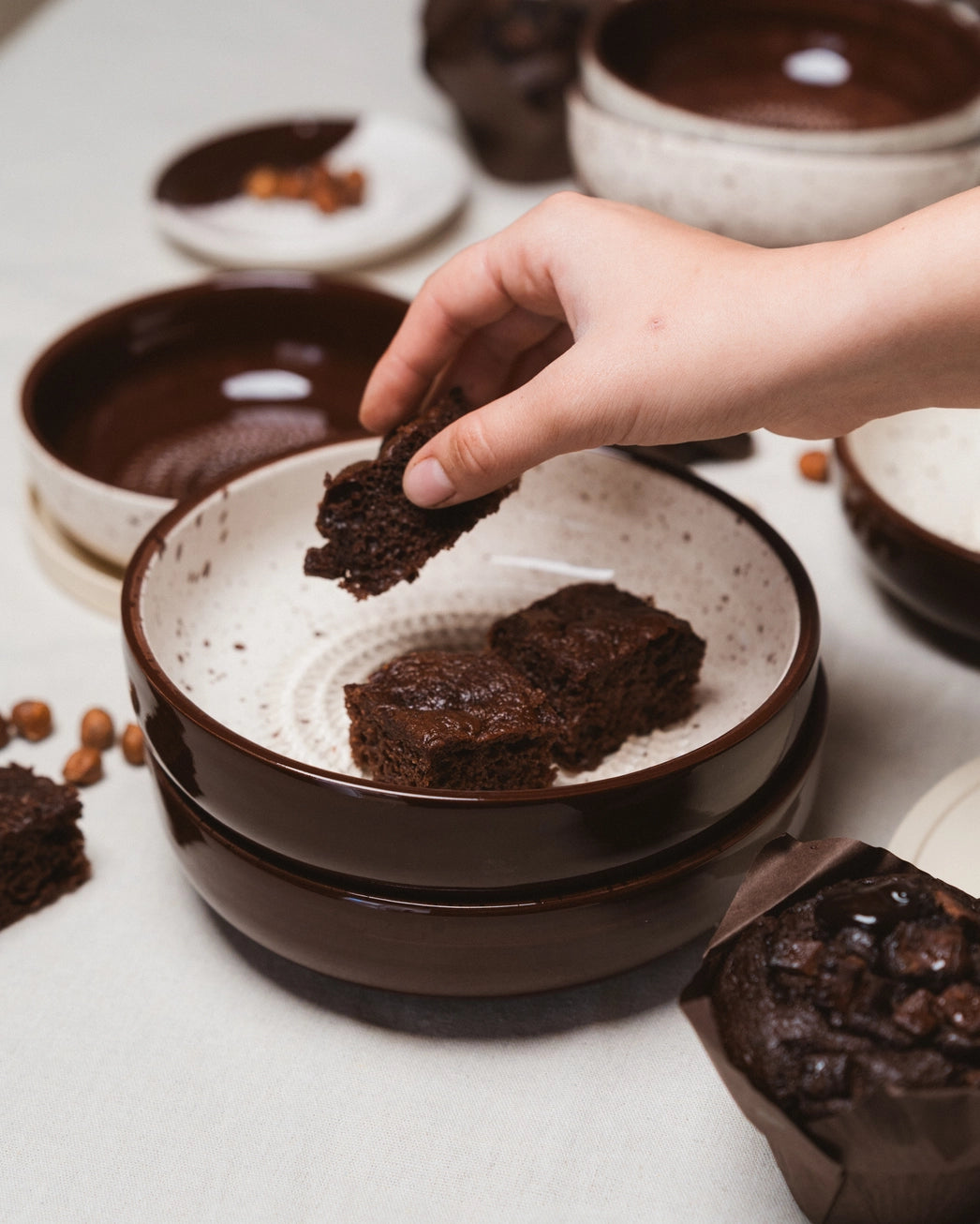 Large Ceramic Grater Plate - Brownie – Handmade Grater by Alfar Tierra Cocida - Kúbome