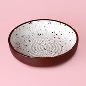Large Ceramic Grater Plate - Brownie – Handmade Grater by Alfar Tierra Cocida - Kúbome