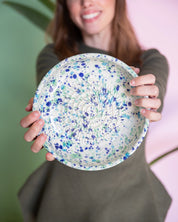 Large Ceramic Grater Plate - Coral – Handmade Grater by Alfar Tierra Cocida - Kúbome