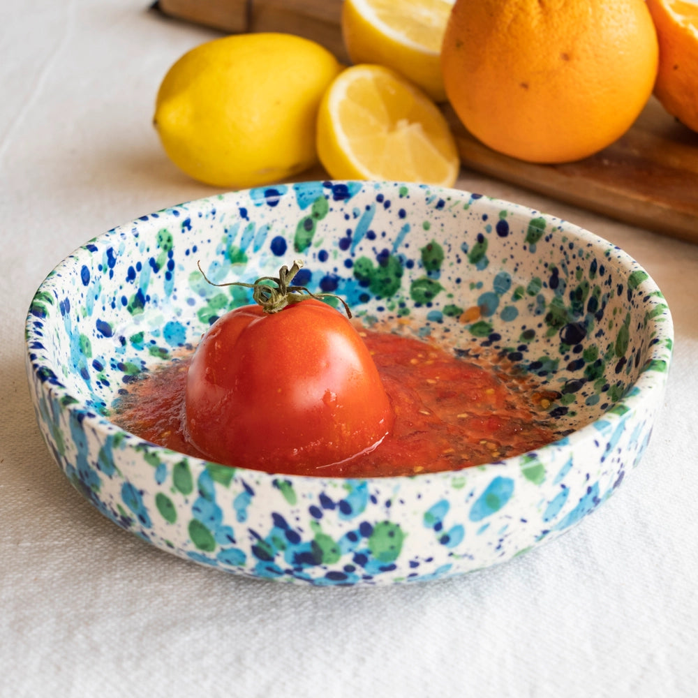 Large Ceramic Grater Plate - Coral – Handmade Grater by Alfar Tierra Cocida - Kúbome