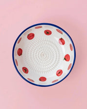 Large Ceramic Grater Plate - Pomodoro – Handmade Grater by Alfar Tierra Cocida - Kúbome