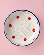 Large Ceramic Grater Plate - Pomodoro – Handmade Grater by Alfar Tierra Cocida - Kúbome
