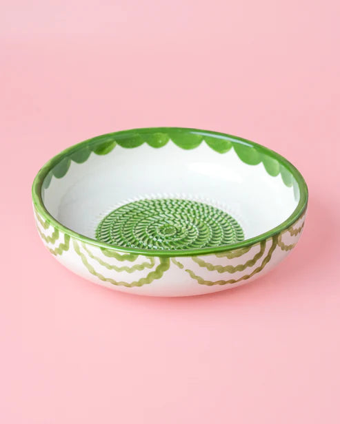Large Ceramic Grater Plate - Roots – Handmade Grater by Alfar Tierra Cocida - Kúbome