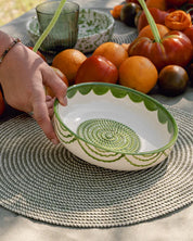 Large Ceramic Grater Plate - Roots – Handmade Grater by Alfar Tierra Cocida - Kúbome