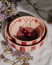 Large Ceramic Grater Plate - Sakura – Handmade Grater by Alfar Tierra Cocida - Kúbome