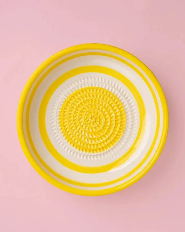 Large Grater Plate - Limone – Handmade Grater by Alfar Tierra Cocida - Kúbome