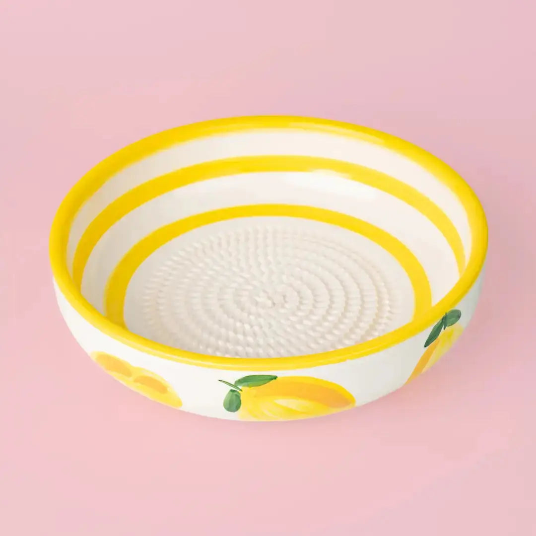 Large Grater Plate - Limone – Handmade Grater by Alfar Tierra Cocida - Kúbome