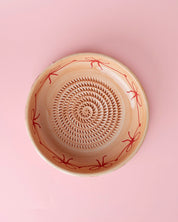 *Limited Edition* Large Pottery Grater Plate - Noelle *Wooden Spoon Included* – Handmade Grater by Alfar Tierra Cocida - Kúbome