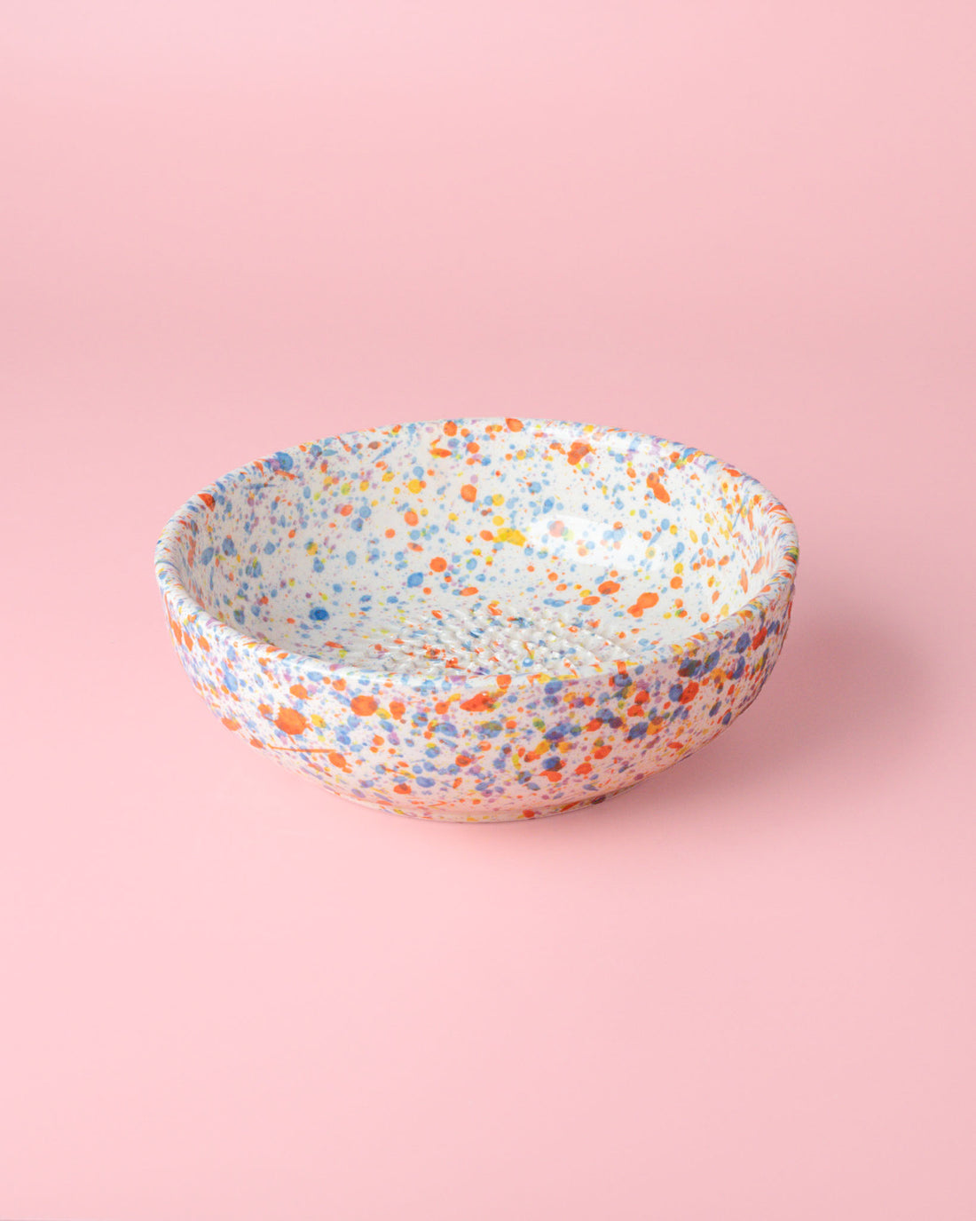 Medium Ceramic Grater Plate - Carnival – Handmade Grater by Alfar Tierra Cocida - Kúbome