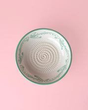 Medium Ceramic Grater Plate - Esmeralda – Handmade Grater by Alfar Tierra Cocida - Kúbome