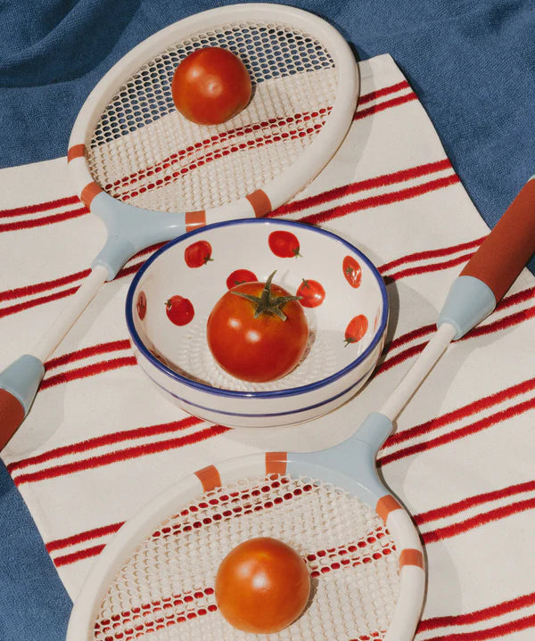 Medium Ceramic Grater Plate - Pomodoro – Handmade Grater by Alfar Tierra Cocida - Kúbome