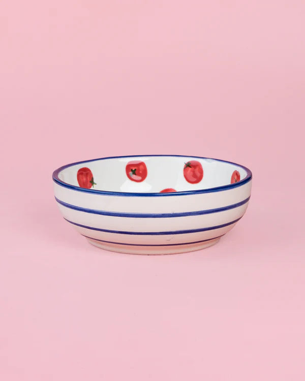 Medium Ceramic Grater Plate - Pomodoro – Handmade Grater by Alfar Tierra Cocida - Kúbome