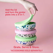 Medium Ceramic Grater Plate - Provencia – Handmade Grater by Alfar Tierra Cocida - Kúbome