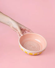 Medium Ceramic Grater Plate - Valentina – Handmade Grater by Alfar Tierra Cocida - Kúbome