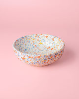 Medium Vintage Pottery Grater Plate - Carnival