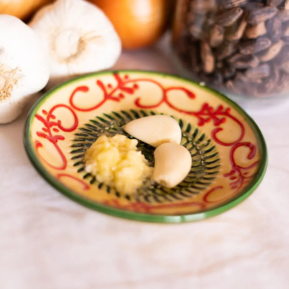 Small Ceramic Grater Plate - Alhambra – Handmade Grater by Alfar Tierra Cocida - Kúbome