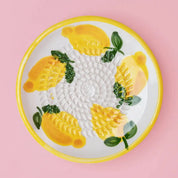 Small Ceramic Grater Plate - Limone – Handmade Grater by Alfar Tierra Cocida - Kúbome