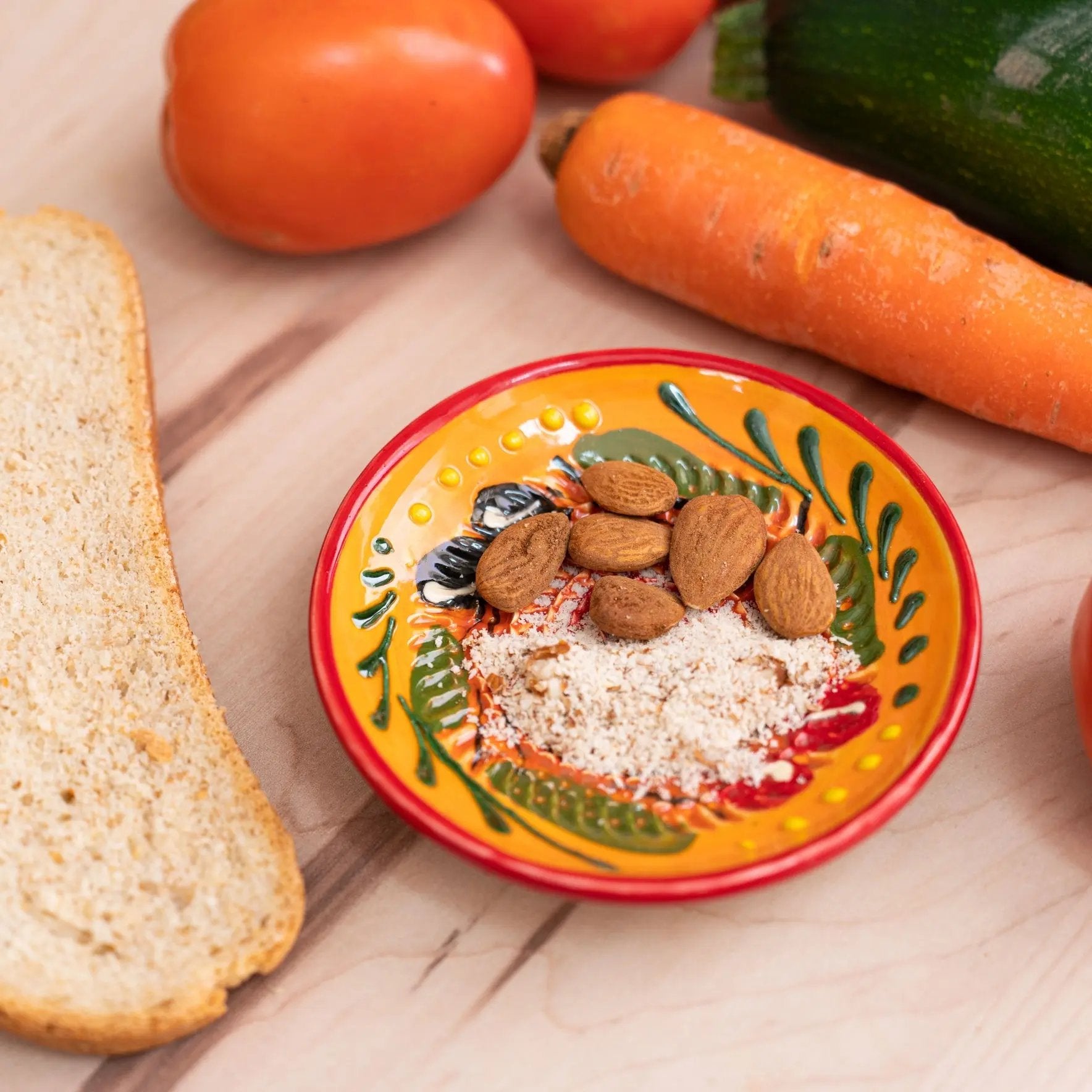 Small Ceramic Grater Plate - Provencia – Handmade Grater by Alfar Tierra Cocida - Kúbome