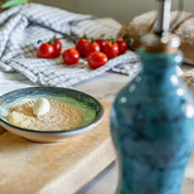 Small Grater Ceramic Dish - Brisa – Handmade Grater by Alfar Tierra Cocida - Kúbome