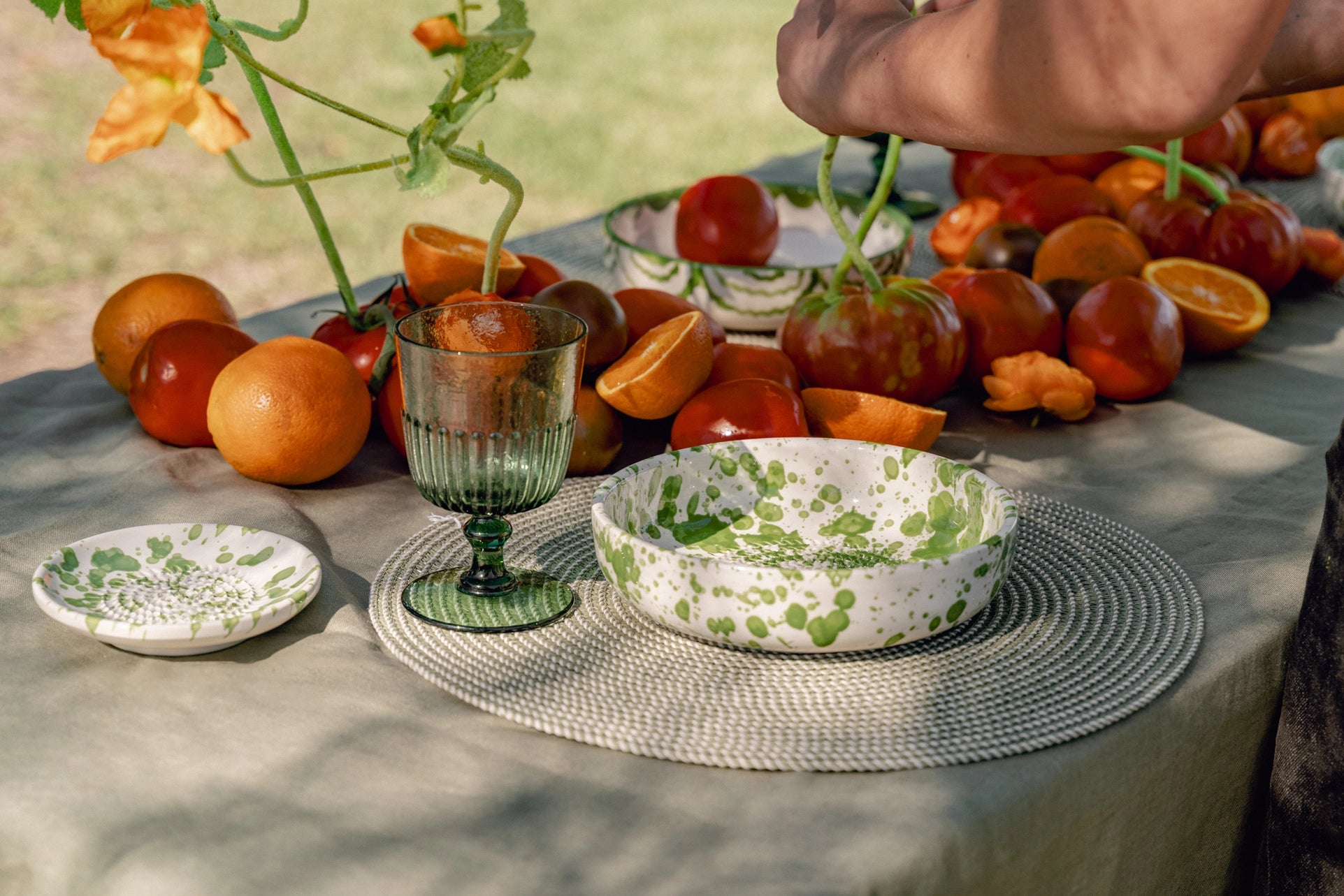 Small Grater Ceramic Dish - Musgo – Handmade Grater by Alfar Tierra Cocida - Kúbome