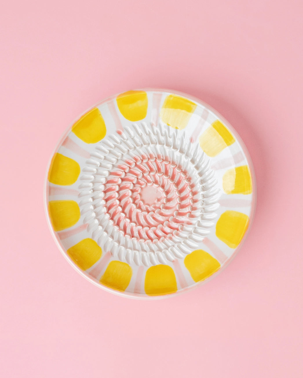 Small Grater Ceramic Dish - Valentina – Handmade Grater by Alfar Tierra Cocida - Kúbome