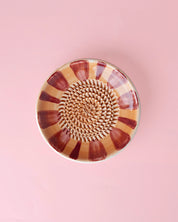 Small Grater Ceramic Plate - Noelle – Handmade Grater by Alfar Tierra Cocida - Kúbome