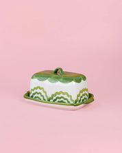 Spanish Ceramic Butter Dish - Roots – Handmade Butter Dish by Alfar Tierra Cocida - Kúbome