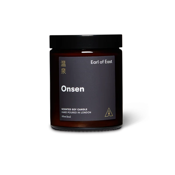Soy Wax Candle - Onsen 170ml – Handmade Candles by Earl of East - Kúbome