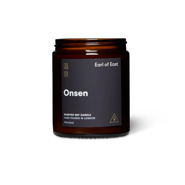 Soy Wax Candle - Onsen 170ml – Handmade Candles by Earl of East - Kúbome