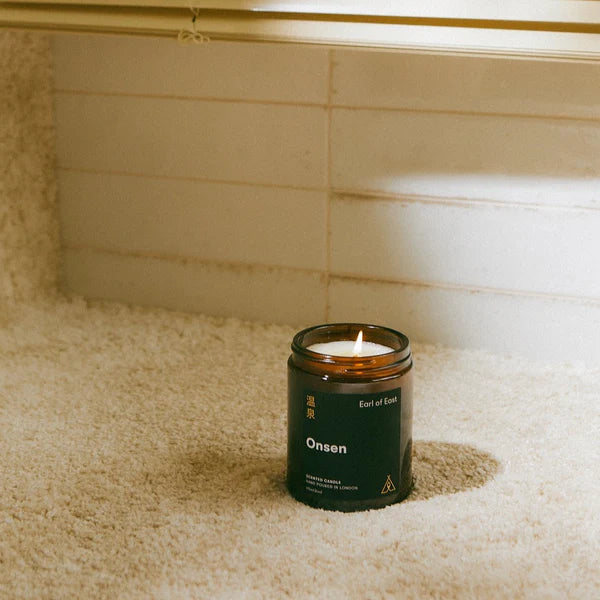 Soy Wax Candle - Onsen 170ml – Handmade Candles by Earl of East - Kúbome
