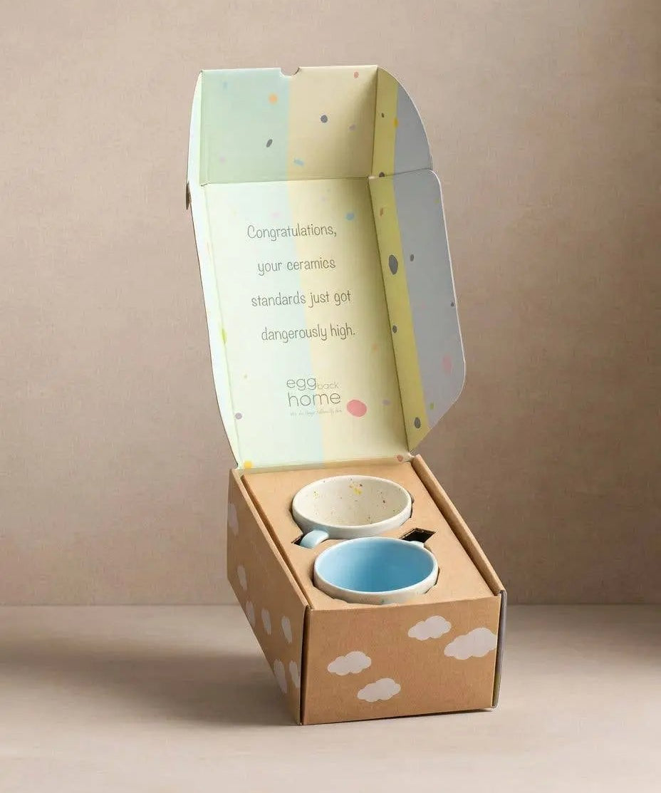 Out Stoneware Mug 240ml – Handmade Mugs by Egg Back Home - Kúbome