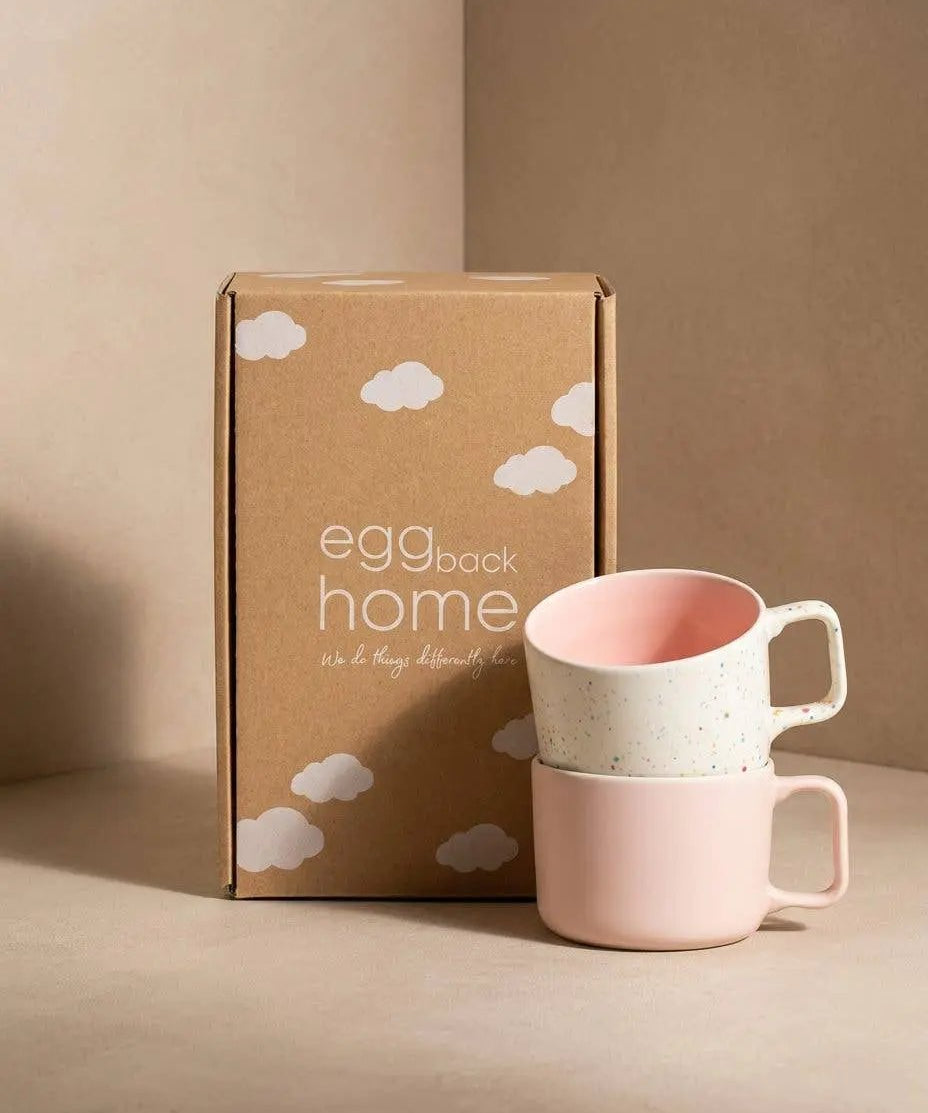 Out Stoneware Mug 240ml – Handmade Mugs by Egg Back Home - Kúbome