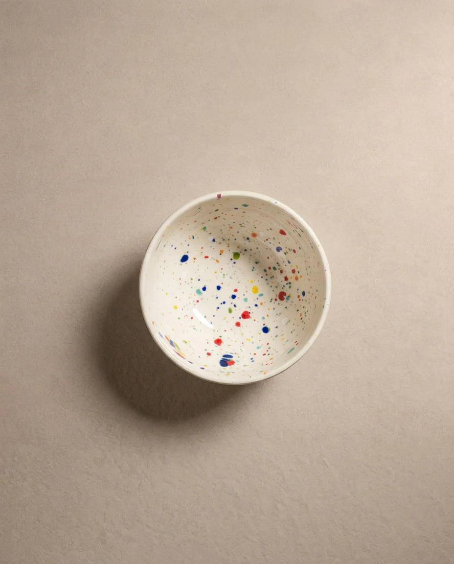 Breeze Party In Stoneware Mini Bowl – Handmade Bowls by Egg Back Home - Kúbome
