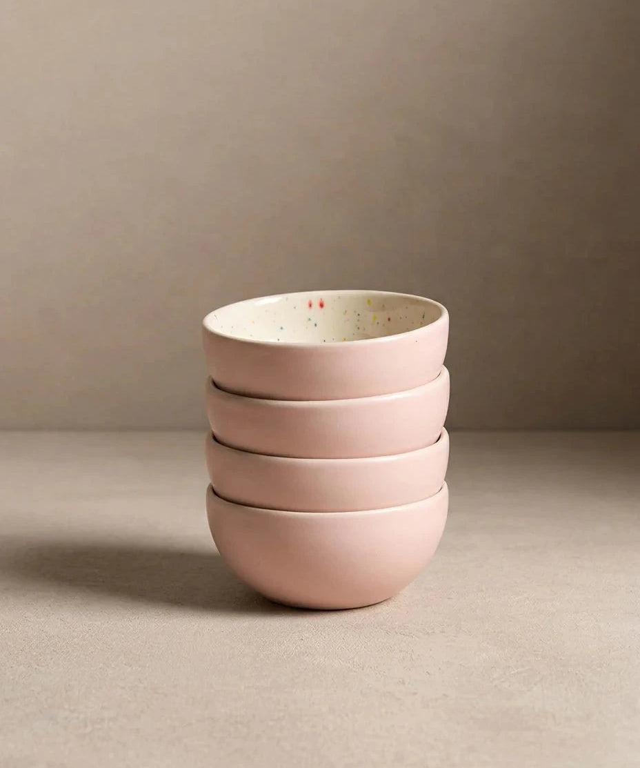 Breeze Party In Stoneware Mini Bowl – Handmade Bowls by Egg Back Home - Kúbome